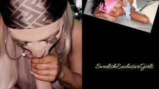 Norwegian Babe Johanne Nordeng Sexy Blowjob