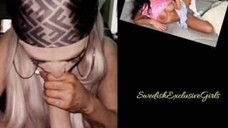 Norwegian Babe Johanne Nordeng Sexy Blowjob