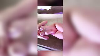 Zeydcarey - Turkish Slut Riding Dildo in Shower