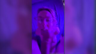 Swedish Girls With Glasses Hot Blowjob & Facial Cumshot