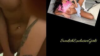 Norwegian Rasta Girl QueenSkyDive Riding Dick Good