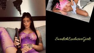 Norwegian Babe Odabrats Magic Wand Tight Horny Pussy Masturbation