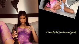 Norwegian Babe Odabrats Magic Wand Tight Horny Pussy Masturbation