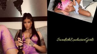 Norwegian Babe Odabrats Magic Wand Tight Horny Pussy Masturbation