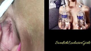 Swedish Bombshell iOnlyEatVag Playing With Her Tight Horny Little Pussy