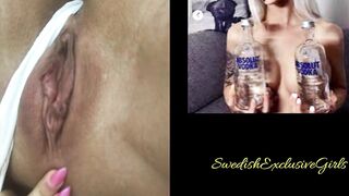 Swedish Bombshell iOnlyEatVag Playing With Her Tight Horny Little Pussy