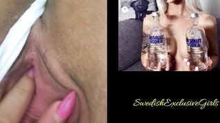 Swedish Bombshell iOnlyEatVag Playing With Her Tight Horny Little Pussy