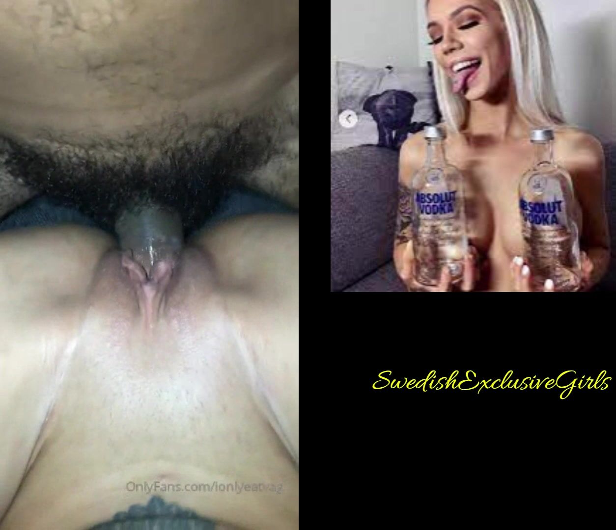 Swedish Bombshell IonlyEatVag Getting Fucked Deep In Her Tight Pussy