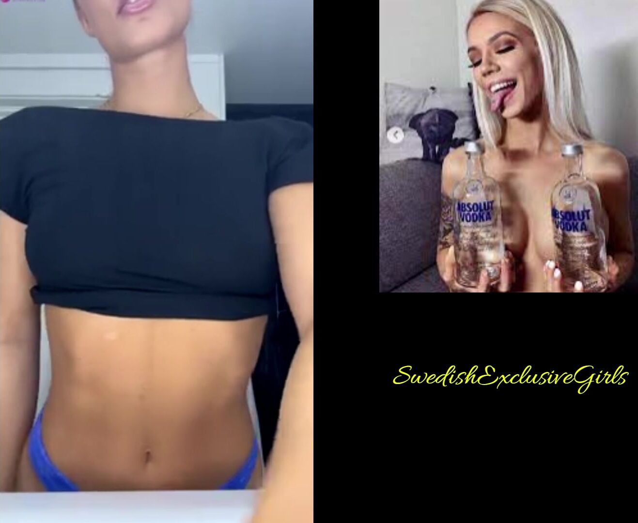 Norwegian Babe Patriciax0x0 Flashing Her Big Sexy Pierced Tits