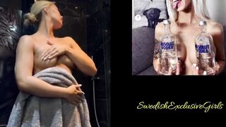 Norwegian Babe Patriciax0x0 Taking A Hot Naked Shower