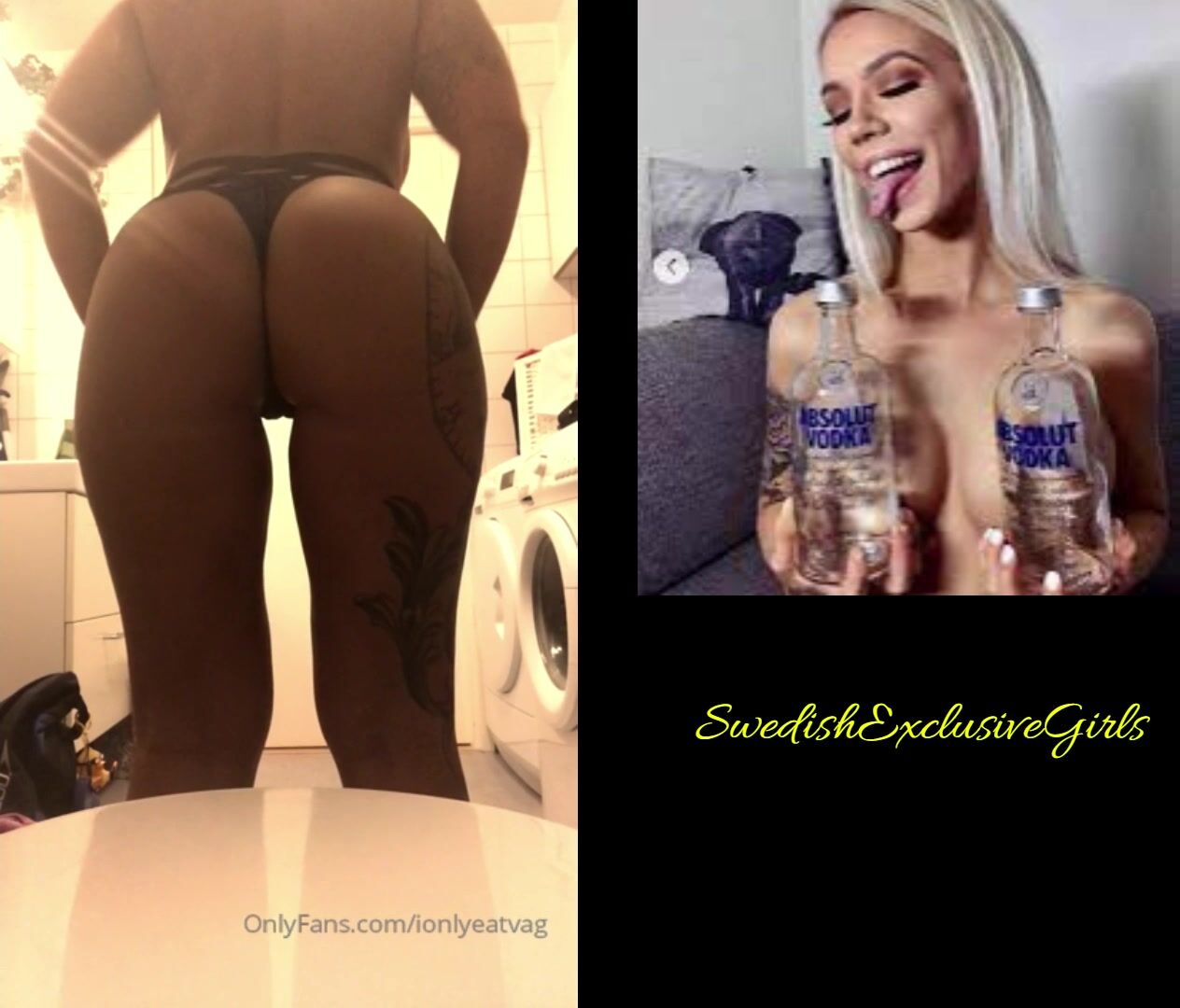 Swedish Babe iOnlyEatVag Shows Her Fully Naked Tight Sexy Body