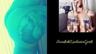 Swedish Bombshell iOnlyEatVag Shows Her Tight Sexy Body In The Solarium