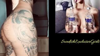 Swedish Babe iOnlyEatVag Speads Her Big Ass & Shows Her Tight Pussy