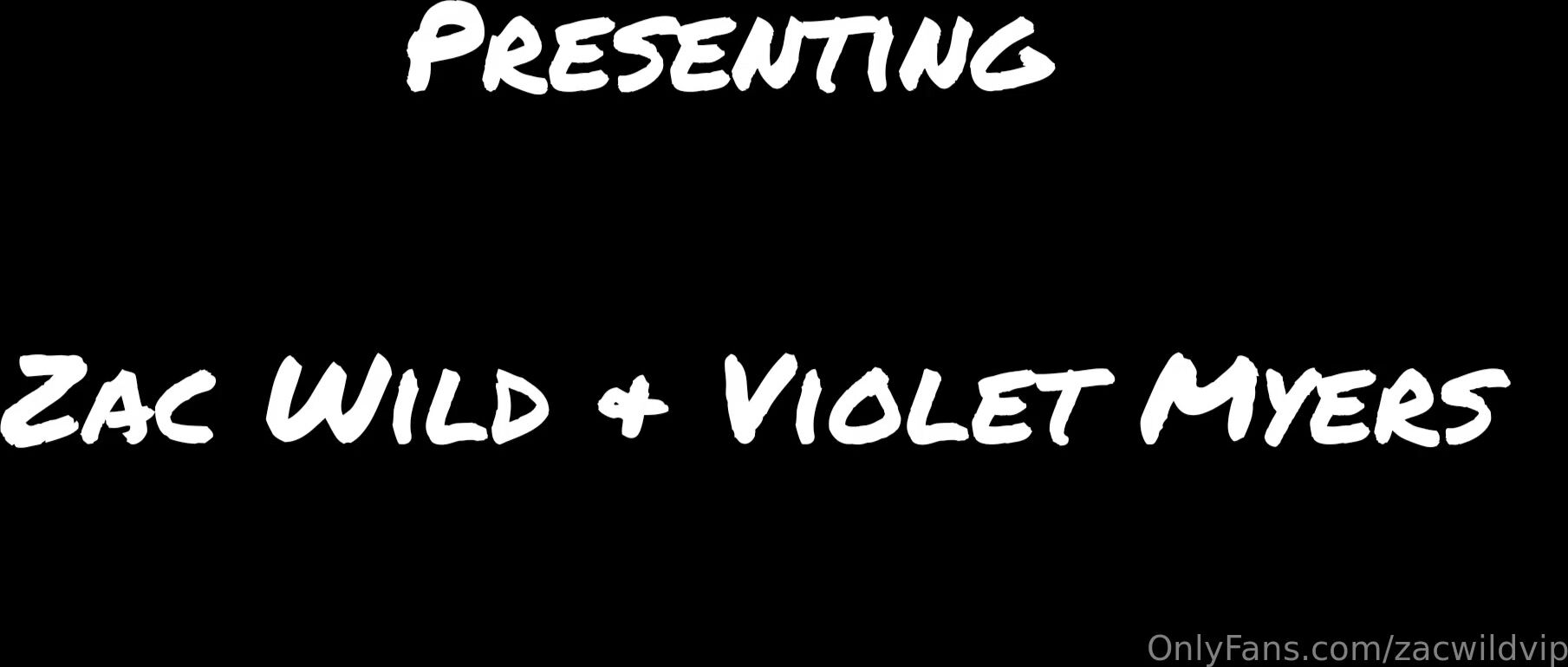 Violet Myers x Zac Wild Sextape