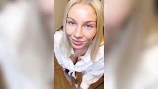 Blonde Amateur with some amazing tits full sextape