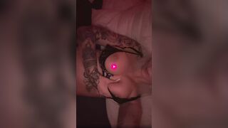 Josefin Svensson Squeezes Her Big Breasts