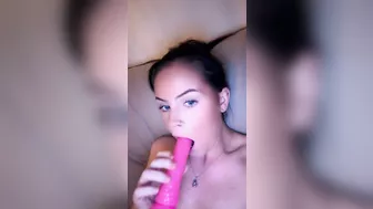 Swedish Mercedez 2 Dildo Play