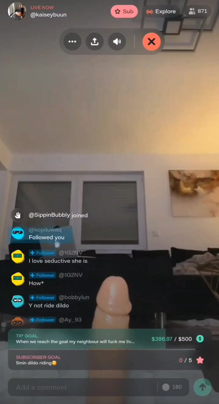 Kaiseybuun Fucking Real Neighbor on Live
