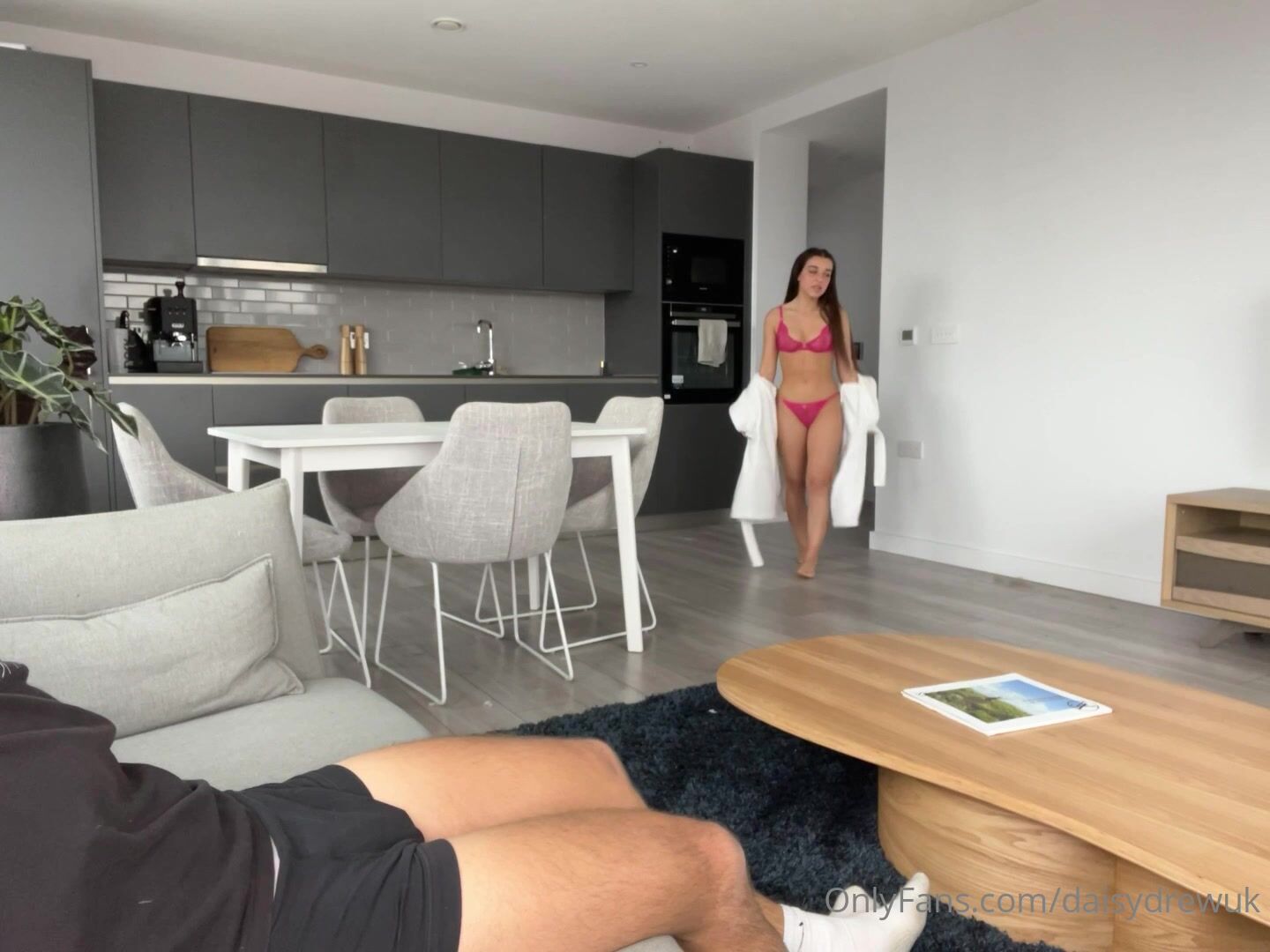 Daisy Drew Gets Bent Over And Fucked on Table