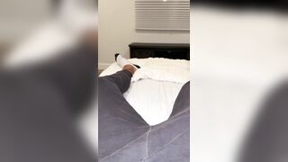 Dani Day - Deepthroating And Swallowing Stepbros Big Cum Load