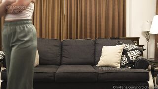 Swedish Wife Fucking BBC & White Cock