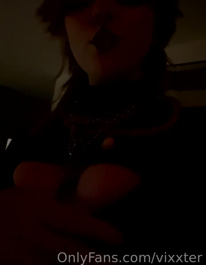 Swedish Emo Girl Vixxter Flashing Tits