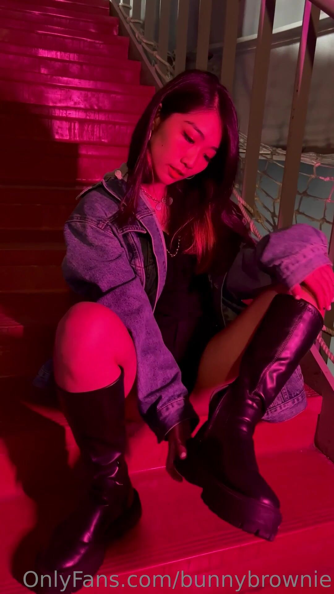 BunnyBrownie Teasing In Public