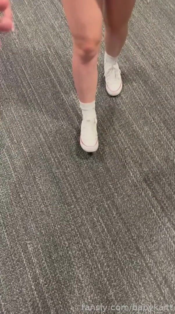 Babykaitt - Blowjob and Cumwalking with Big Facial in Public