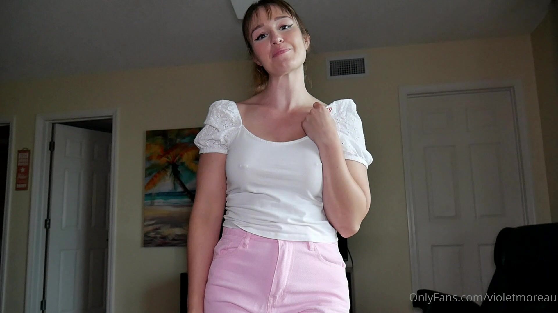 Violet Moreau Dick Riding With Creampie