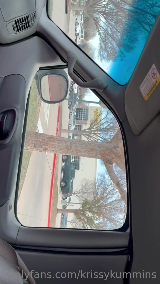 Krissy Kummins - Blowjob And Swallowing Hot Cum in car