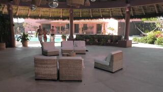 Danish Tattooed Babe Christel Trubka Threesome Fun Paradise Hotel Denmark