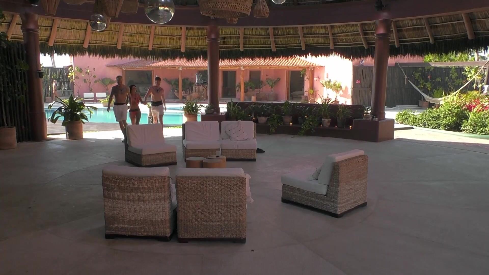 Danish Tattooed Babe Christel Trubka Threesome Fun Paradise Hotel Denmark