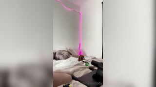 Swedish Sannababy with sex machine