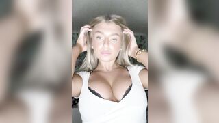 Swedish Alva Sjöberg teasing