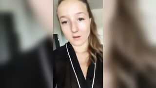 Swedish Amateurr Babe Masturbates Her Tight Horny Pussy