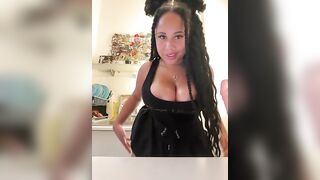 Swedish Ebony Babe HaileyDiana Masturbates Her Tight Horny Wet Pussy Until She Cums