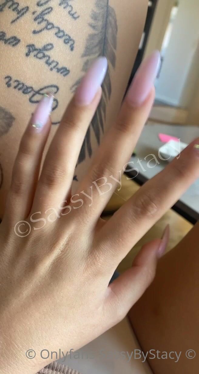 Danish Babe SassaStacy Shows Her Sexy Tight Pussy