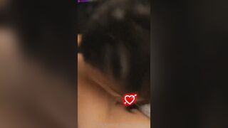 Norwegian Ida Aikio Giving A Close Up Blowjob