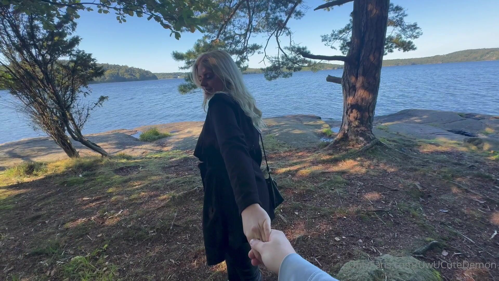 Swedish Cutedemon sextape outdoor