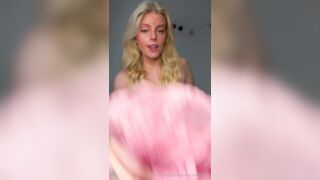Swedish Cutedemon sucking and fucking a dildo