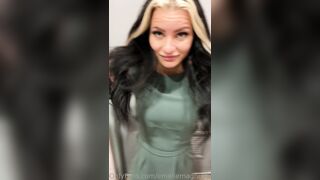 Swedish Emelie Magnusson blowjob at airport PPV