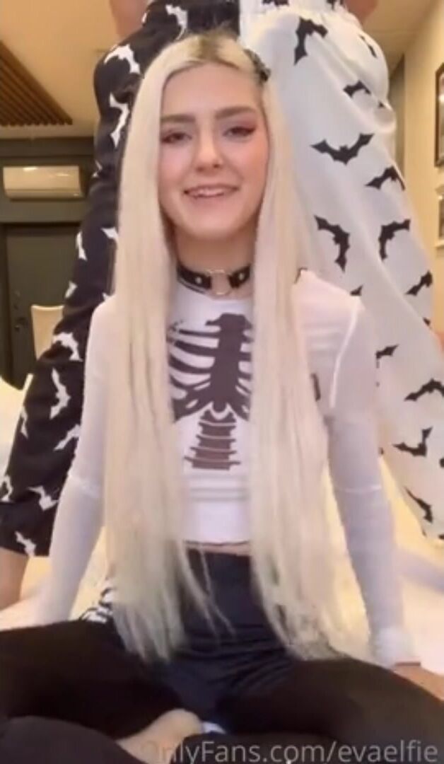 Eva Elfie Leaked Halloween Sextape