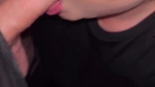 Nordic Adelina Deepthroating Big Dick