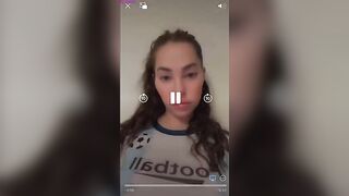 Swedish Michelle Svendsen playing with dildo