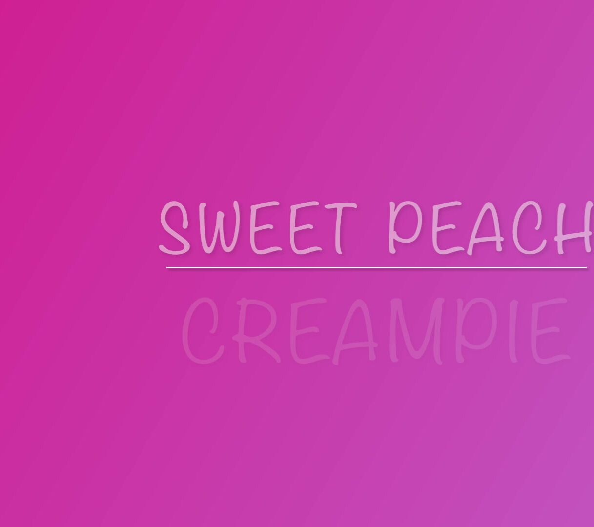 The Swedish Peach creampie