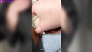 Swedish Babe Alvanovaa Masturbates Her Tight Pussy In Public Clothes Changing Room