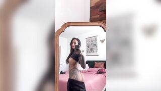 Swedish Thecleopetra touching herself