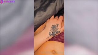 Swedish Babe AlvaNovaa Fingers Her Tight Little Pussy