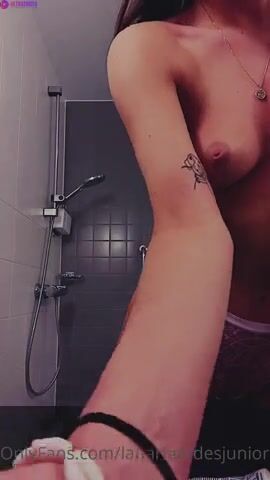 Norwegian Babe Lana Rhodes Junior Shows Her Sexy Tits