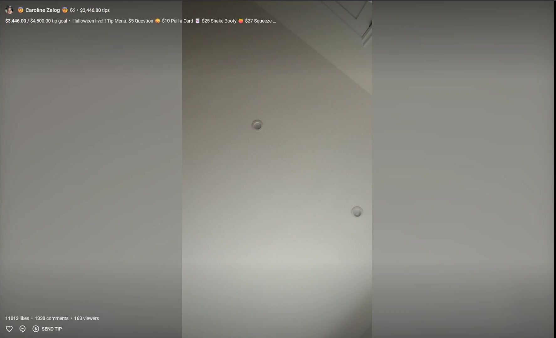 Caroline Zalog - Slutty Halloween 2025 Livestream